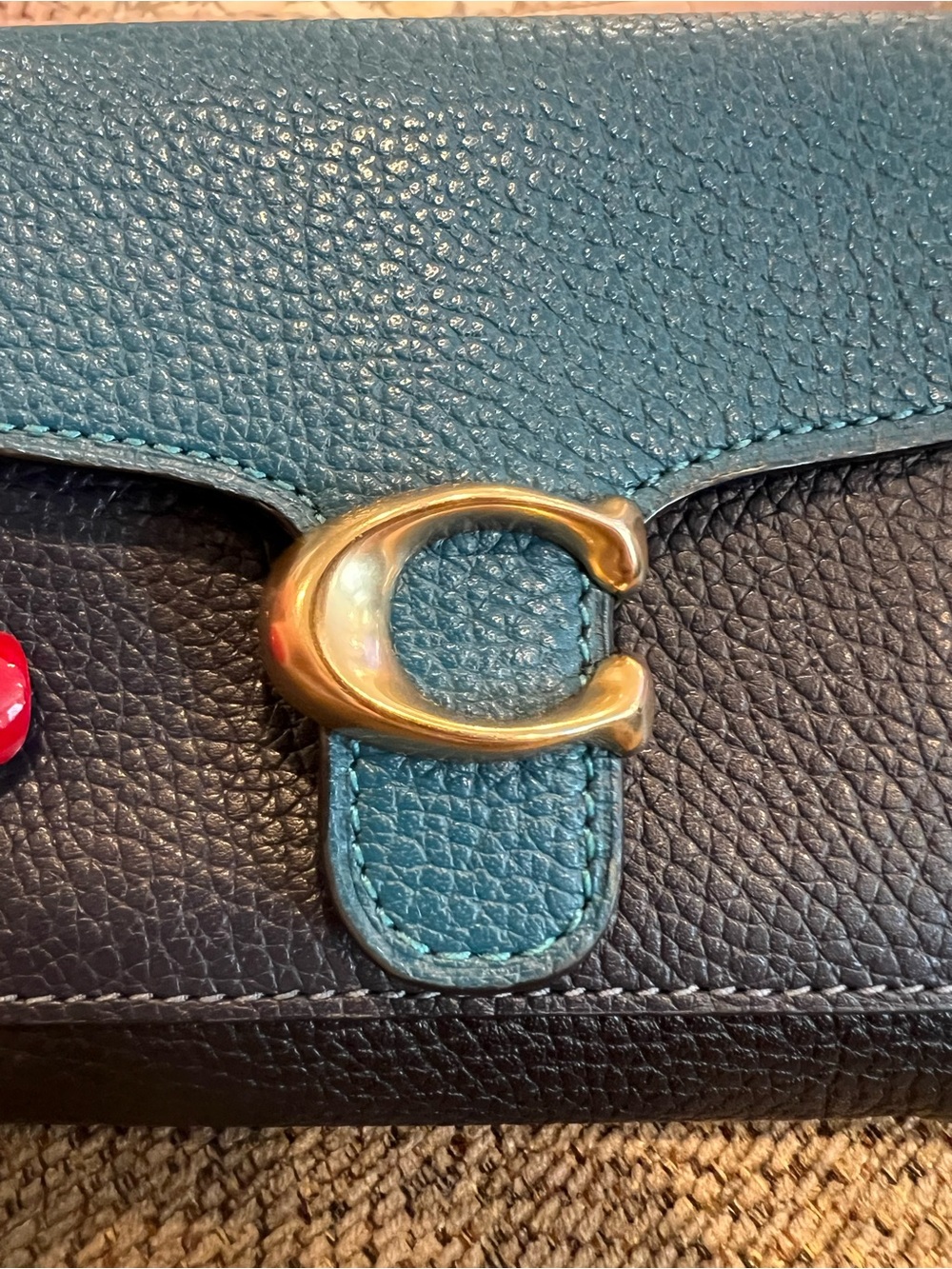 Coach Tabby Colorblock Wallet - Picture 2 of 6